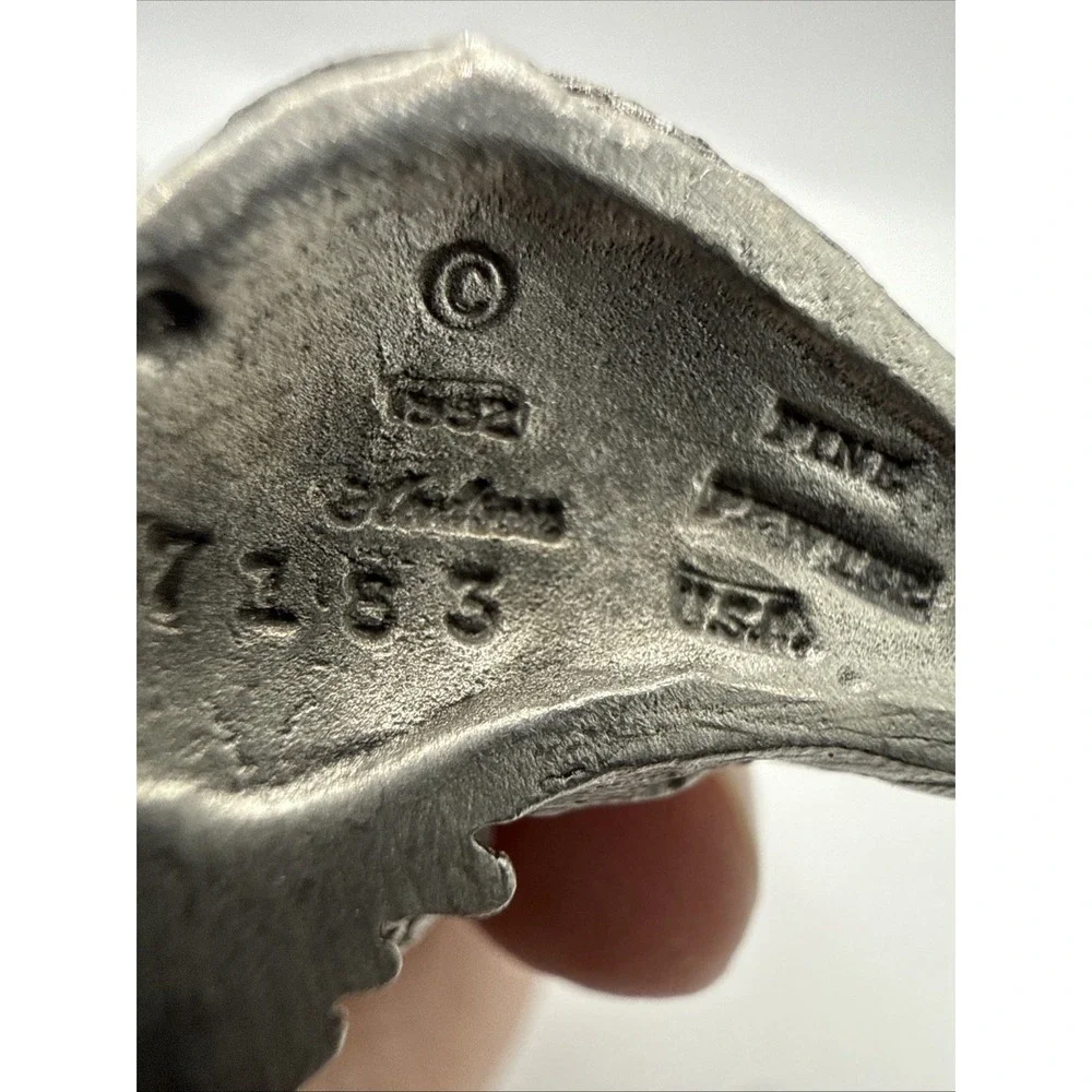 Hudson Pewter Noah's Ark Collection DOVEs‎ pigeons bird retired